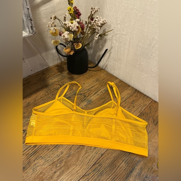 💛 Déesse Curve Mesh Bralette – Jaune soleil, taille 4X💛 - Picture 4 of 5